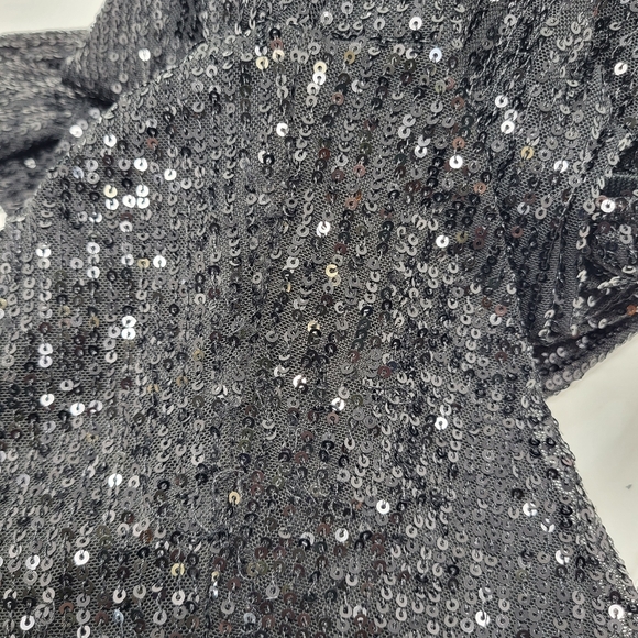 Baltic Born Black Sequin Jumpsuit - Picture 4 of 14